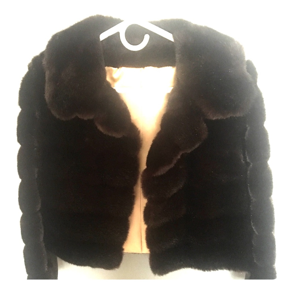Vintage faux fur